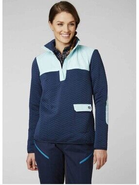 Helly Hansen Waterproof light Weight Puller Over Sweater Hiking Jacket.